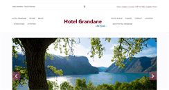 Desktop Screenshot of hotelgrandane.no